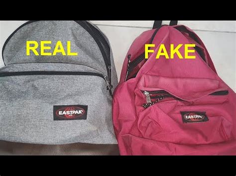 Real vs Fake Eastpak backpack. How to spot counterfeit Eastpak .